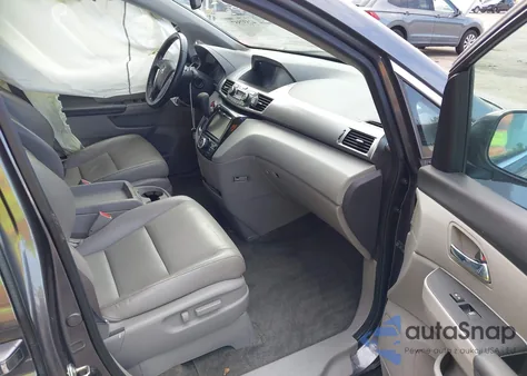 2015 Honda Odyssey Ex-L из США, поврежденный, VIN 5FNRL5H64FB042542